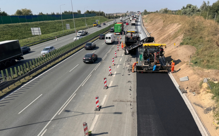 obraz - polnocna nitka Krzesiny Autostrada Wielkopolska